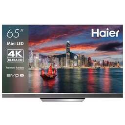 HAIER 65" Телевизор Mini LED Pro HQLED, 4K Ultra HD, серебристый, СМАРТ ТВ, Android TV