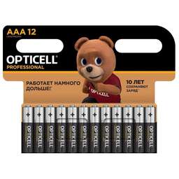 OPTICELL Батарея Professional LR03 AAA (12шт) блистер