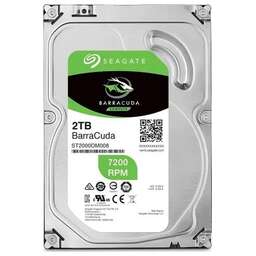 SEAGATE Жесткий диск Barracuda 2Тб Наличие SATA 3.0 256 Мб 7200 об/мин Количество пластин/головок 1/2 3,5 ST2000DM008