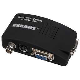 REXANT (17-6910) КОНВЕРТЕР BNC + S-VIDEO НА VGA