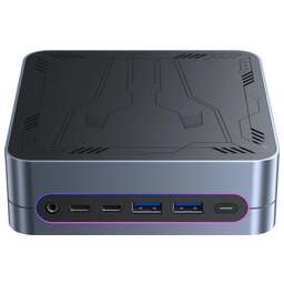 CHUWI Неттоп LarkBox S i3 1220P (1.5) 16Gb SSD512Gb UHDG Windows 11 Pro GbitEth WiFi BT 90W серый/черный