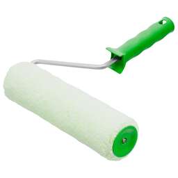 СИБРТЕХ Валик "Работы с древесиной", 250 мм, ворс 12 мм, D 48 мм, D ручки 8 мм, микроволокно 80183