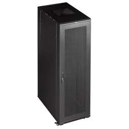 LANMASTER Шкаф коммутационный TWT-CBB-18U-6X10-G1 напольный, стеклянная передняя дверь, 18U, 600x988x1000 мм
