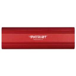 PATRIOT 2ТБ Внешний диск SSD Transporter Lite, USB-C, запись - 1000МБ/с, чтение - 1000МБ/с, красный [ptpl2tbpec]