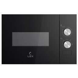 LEX Микроволновая печь BIMO 15.01N BL 15л. 600Вт черный (встраиваемая)