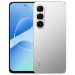 INFINIX Смартфон Hot 60i X6728 128Gb 4Gb серебристый титан 3G 4G 2Sim 6.7" IPS 720x1600 And15 50Mpix