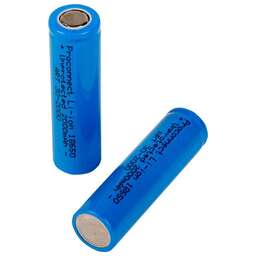 PROCONNECT (30-2000) 18650 UNPROTECTED LI-ION 2000 MAH 3.7 В