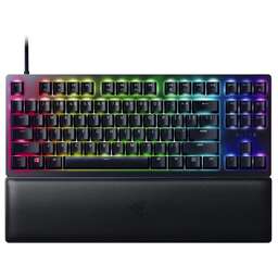 RAZER Клавиатура Huntsman V2 TKL, USB, c подставкой для запястий, черный [rz03-03940800-r3r1]