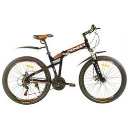 PIONEER SHUTTLE 26"/17" black-orange-white