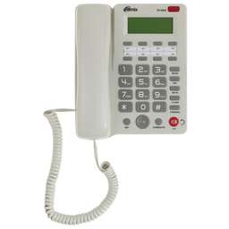 RITMIX Телефон проводной RT-550 белый/серый