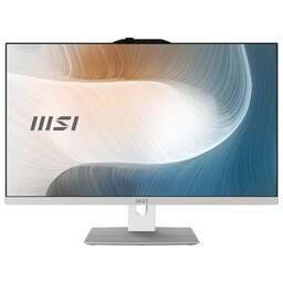 MSI Моноблок Modern AM272P 1M-678XRU 27" Full HD Core 7 150U (1.8) 16Gb SSD512Gb Graphics без ОС GbitEth WiFi BT 120W клавиатура мышь Cam белый 1920x1080