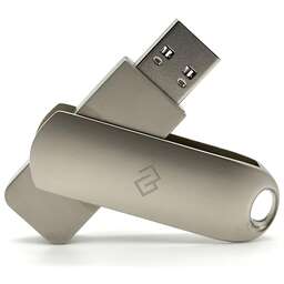 DIGMA Флешка USB DRIVE3 128ГБ, USB3.0, серебристый [dgfum128a30sr]