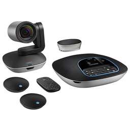 LOGITECH Web-камера Conference Cam Group, черный/серебристый [960-001057]