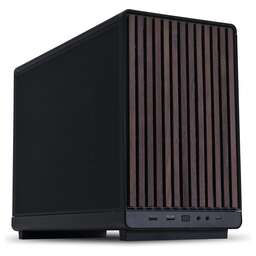 LIAN-LI Корпус A3 Wood черный без БП mATX 10x120mm 2x140mm 2xUSB3.0 1xUSB3.1 audio bott PSU