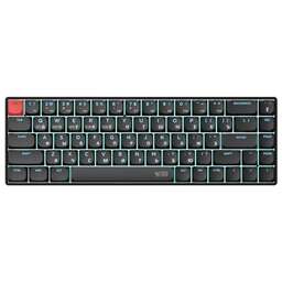 ACER Клавиатура Nitro OKR400 механическая черный USB беспроводная BT/Radio Multimedia for gamer LED (ZL.KBDEE.01A) кабель 1.5м