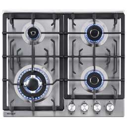 WEISSGAUFF Газовая варочная поверхность HGG 641 XB нержавеющая сталь