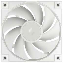 DEEPCOOL Вентилятор FD12 120мм, 4-pin, 2050об/мин, 27.6 дБ, белый, Ret [r-fd12-whnpn1-g]