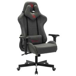 A4TECH Кресло игровое Bloody GC-700, на колесиках, ткань, серый