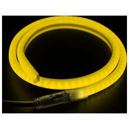 NEON-NIGHT Гибкий неон 12х12мм форма D 120 LED/м ЖЕЛТЫЙ 230В бухта 100м (c комплектом подключения)