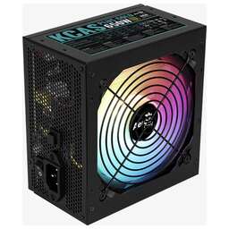 AEROCOOL Блок питания KCAS PLUS GOLD 650W ARGB, 650Вт, 120мм, черный, retail [kcas plus 650g]