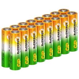 GP Аккумулятор 270AAHCRGY AA NiMH 2700mAh (16шт) спайка