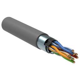 ITK Кабель информационный Generica BC1-C5E04-311-305-G кат.5E FTP 4 пары 24AWG PVC внутренний 305м серый