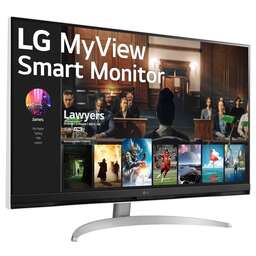 LG Монитор 31,5" 32SQ700S-W Smart, 16:9, VA, UHD, 5ms, 250cd, 60Hz, HDMI, USB, USB-C, LAN, SPK