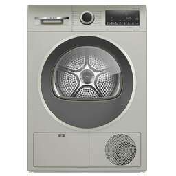 BOSCH Сушильная машина Serie 4 WQG1420XME серебристый, с английской панелью управления
