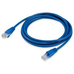 BURO Патч-корд UTP-5E-2M-BL UTP 4 пары cat.5E CCA molded 2м синий RJ-45 (m)-RJ-45 (m)