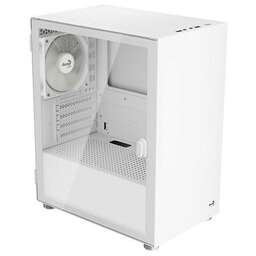 AEROCOOL Корпус mATX CS-111, Mini-Tower, без БП, белый [cs-111-g-wt-v1]