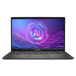 MSI Ноутбук Modern A14 AI+ F3HMG-041XRU AMD Ryzen AI 5 330/16Gb (2*8 D5)/SSD512Gb/UMA/14"/IPS/FHD/1920x1080/60Hz/NoOS/RJ-45/Grey/1.4kg