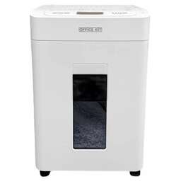 OFFICE KIT Шредер SA120C (3,9х10) белый с автоподачей (секр.P-4) фрагменты 120лист. 25лтр. скобы пл.карты