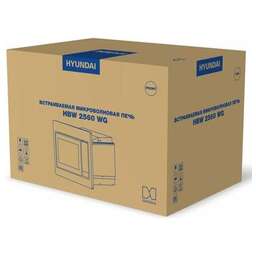 HYUNDAI Микроволновая печь HBW 2560 WG 25л. 900Вт белый (встраиваемая)