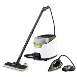 KARCHER Пароочиститель напольный SC 4 Deluxe Iron EasyFix 2200Вт белый