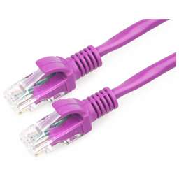 CABLEXPERT (14740) PP12-2M/V, кат.5e, 2м, литой, многожильный (фиолетовый)