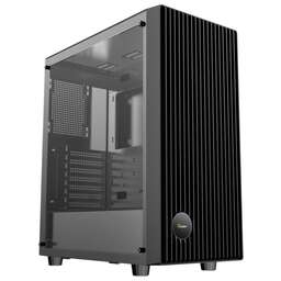OCYPUS Корпус для ПК Gamma-C70-BKG000XX-GL Case Gamma C70 BK ATX / win / black / no PSU / Tempered Glass
