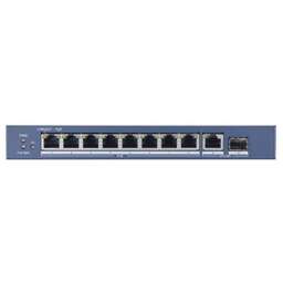 HIKVISION Коммутатор DS-3E0510P-E 9x1Гбит/с 1SFP 8PoE+ 110W неуправляемый