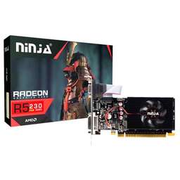 NINJA Видеокарта (Sinotex) R5 230 2GB GDDR3 64bit DVI HDMI 1FAN RTL (728020)