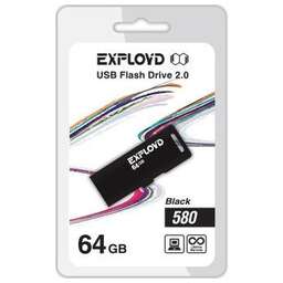 EXPLOYD 64GB 580 черный [EX-64GB-580-Black]