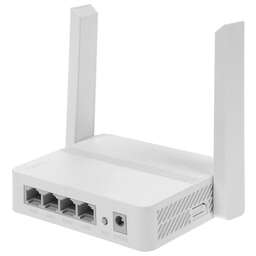 CUDY Wi-Fi роутер WR300, Wi-Fi 4, N300, 2.4ГГц, 3 LAN, белый