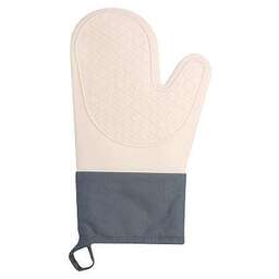 MALLONY Прихватка-рукавица силиконовая с манжетой IDEA (силикон, полиэстер) (108301)