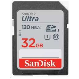 SANDISK 32GB SDHC Ultra Class10 UHS-I 120MB/s (SDSDUN4-032G-GN6IN)