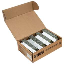 DENZEL Гвозди для пнев. нейлера (оцинк.) длина - 90 мм, диам. - 3,05 мм, 2000 шт. 57690