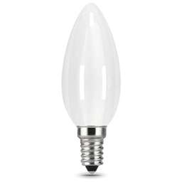 GAUSS Лампа светодиодная Filament 103201109 9Вт цок.:E14 свеча 220B св.свеч.бел.теп. (упак.:10шт)