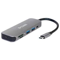 D-LINK Разветвитель USB 3.0 DUB-2325 3порт. черный (DUB-2325/A2A)