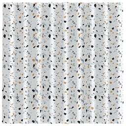 РЫЖИЙ КОТ Занавеска для ванной SC-PE-36, полиэстер, р-р 180*180 см (007110)