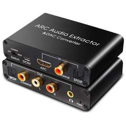 REXANT (17-6904) КОНВЕРТЕР YPBPR + SPDIF / TOSLINK НА HDMI, МЕТАЛЛ