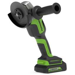 GREENWORKS Углошлифовальная машина GD24AG 10500об/мин рез.шпин.:M14 d=125мм (3200207)