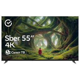 SBER SDX 55U4139B SMART TV безрамочный