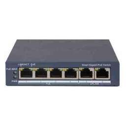 HIKVISION Коммутатор DS-3E1506P-EI (L2) 6x1Гбит/с 4PoE 60W управляемый